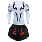 Men's 2-in-1 Compression Shirt & Double-Deck Shorts Set