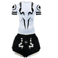 Men's 2-in-1 Compression Shirt & Double-Deck Shorts Set