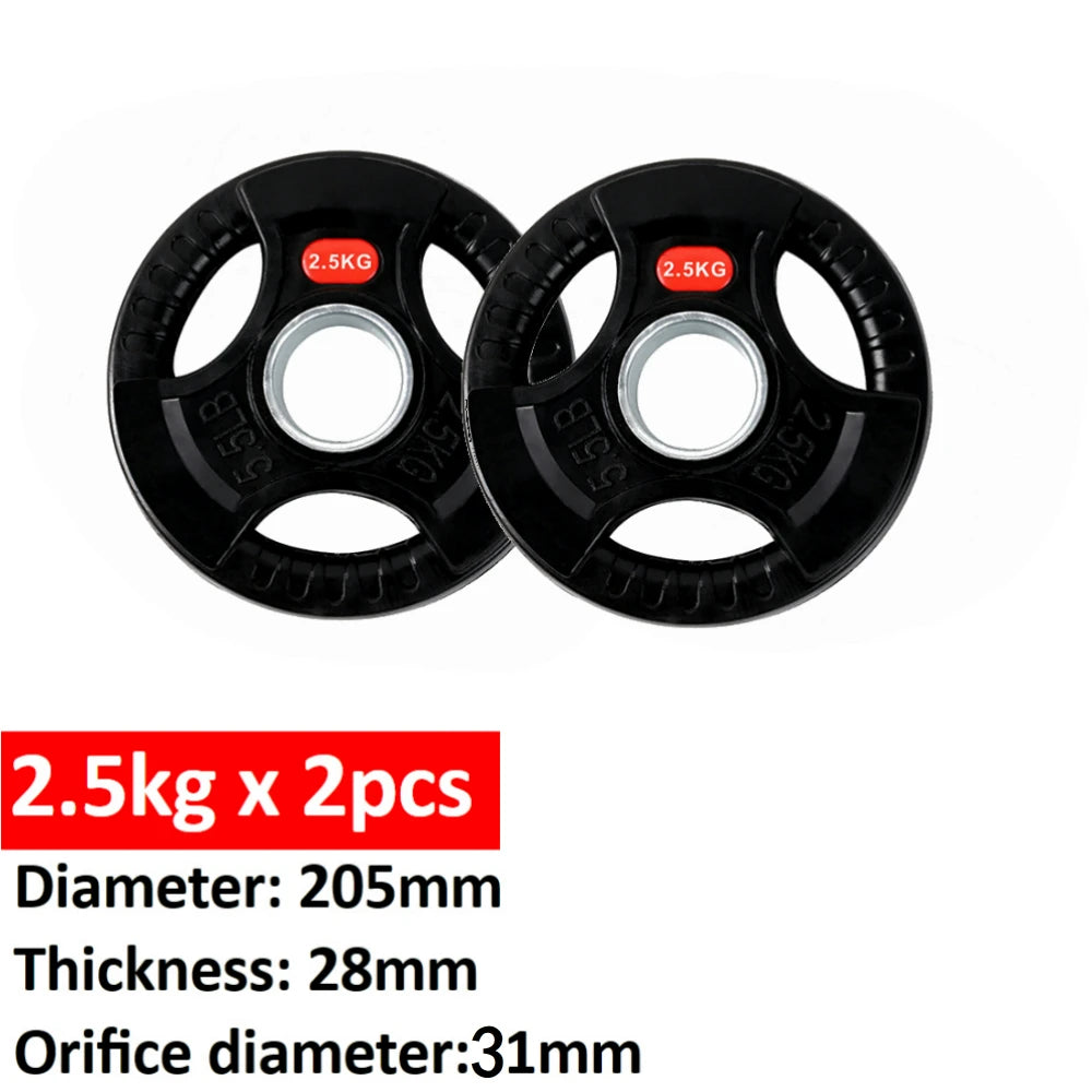 Hand Holes Weight Disc, 30 mm Thick Bar Holes, 2,5-10 kg Lifting, Squats