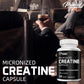 Micronized Creatine - Builds Muscle Mass and Improves Athletic Performance - 120 Capsules