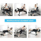 WEIGHT BENCH, RECLINING, ADJUSTABLE, WITH ELASTIC BAND, WEIGHT DISC HOLDER