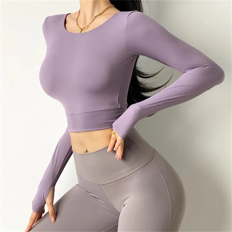 Inner Padded Sport T Shirt  Women