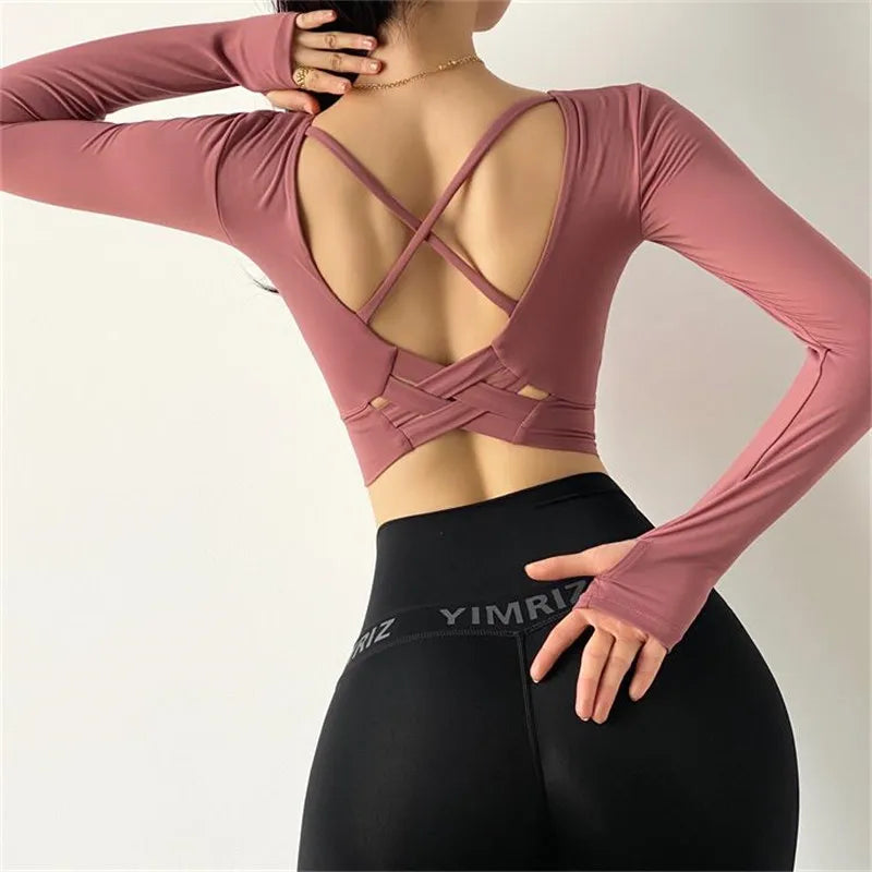 Inner Padded Sport T Shirt  Women