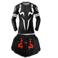 Men's 2-in-1 Compression Shirt & Double-Deck Shorts Set