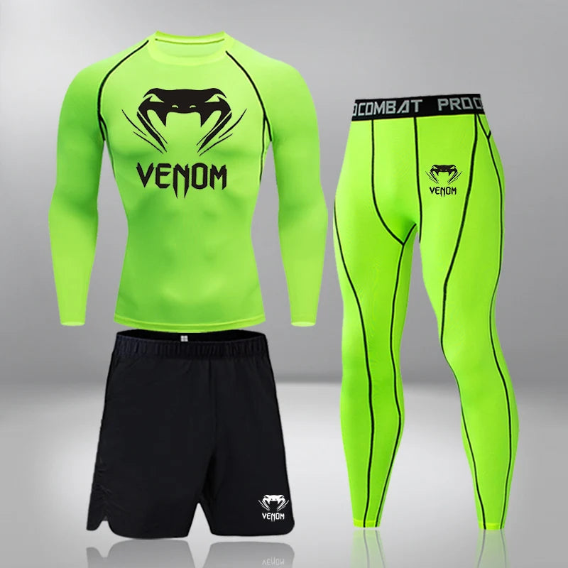 Men's Compression Sportswear Suits Gym