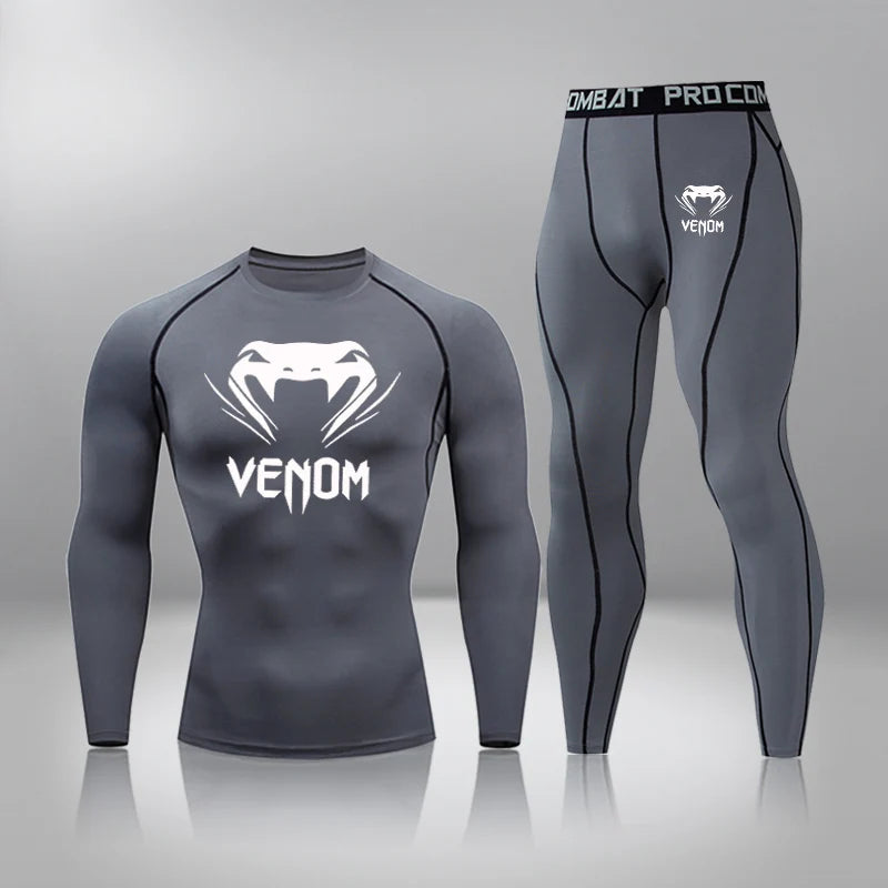 Men's Compression Sportswear Suits Gym