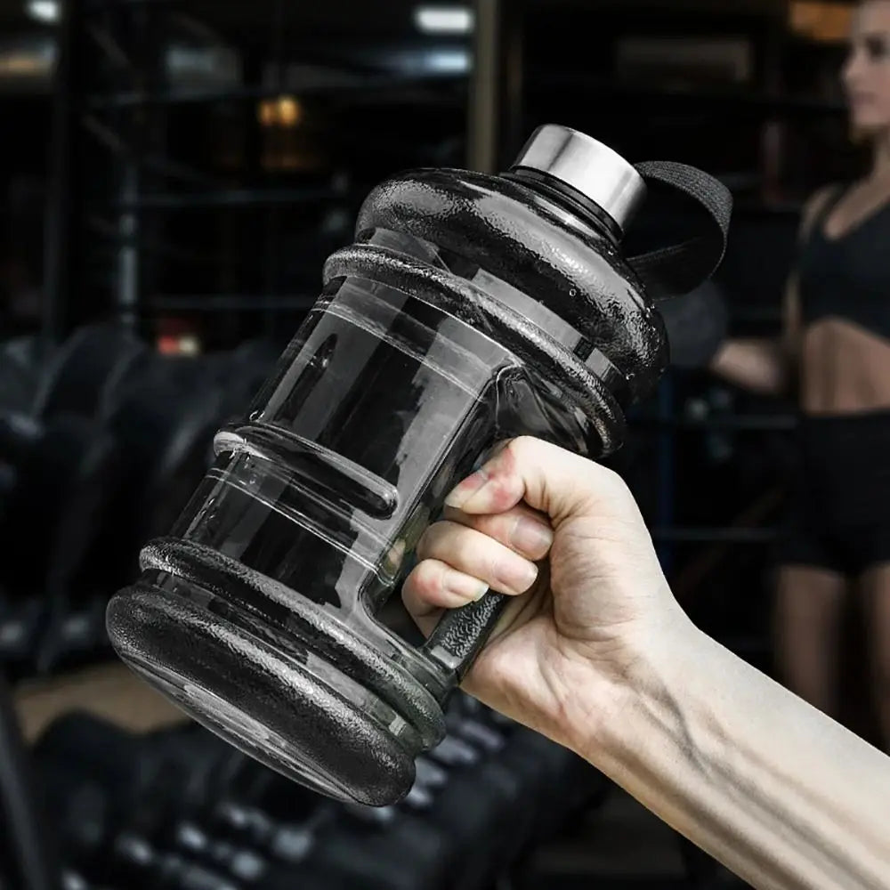 2L PETG Large Capacity Water Bottle Training Sports Workout