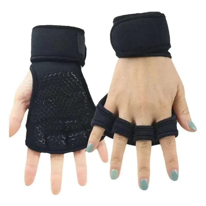 Half Finger Weight Training Gloves for Men Women Fitness Sports