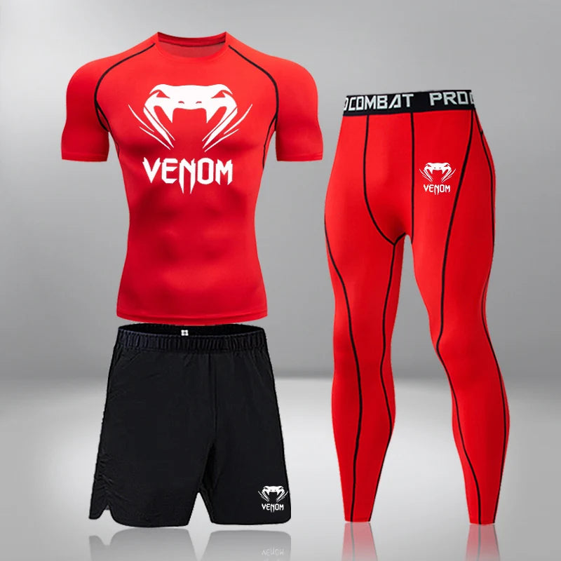 Men's Compression Sportswear Suits Gym