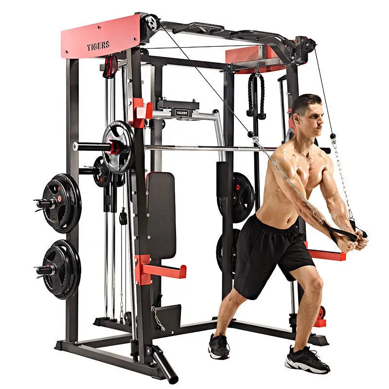 Comprehensive Trainer, Big Bird Squat, Bench Press, Smith Machine