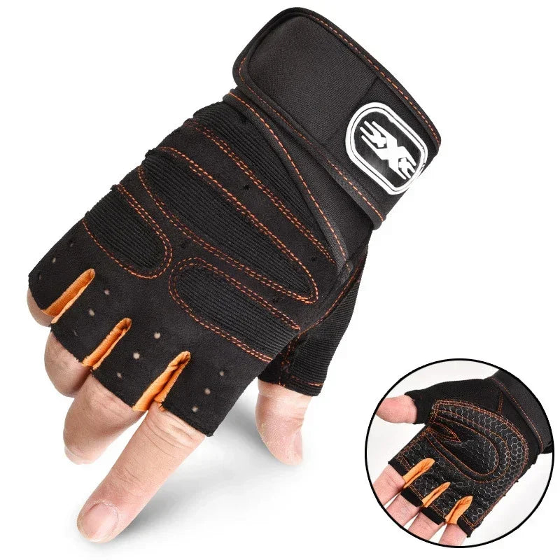 Gym Gloves for Men Women Fitness Weight Lifting Wristband Gloves