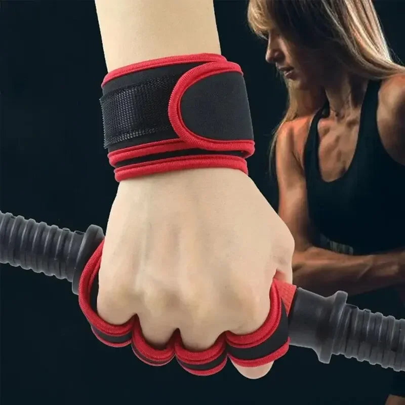 Half Finger Weight Training Gloves for Men Women Fitness Sports