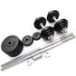10kg-30kg Gym Home Weightlifting Dumbbells with Box Painted Black Painted Cast Iron Dumbbells Can Be Connected To A Barbell Set.