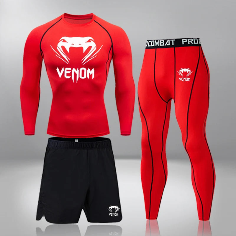 Men's Compression Sportswear Suits Gym