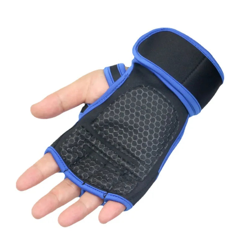 Hand Wrist Palm Protector Gloves Weightlifting