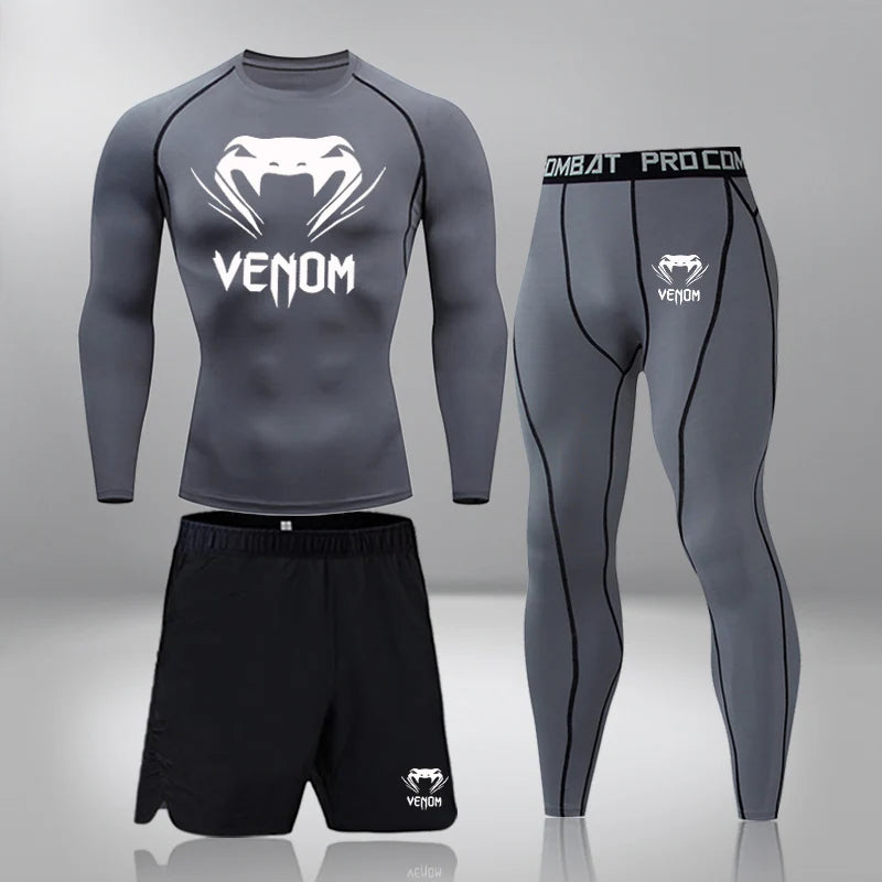 Men's Compression Sportswear Suits Gym