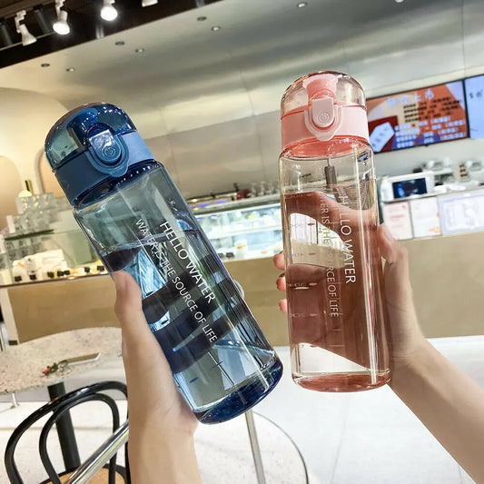 Durable BPA-free sports bottle with easy-carry design
