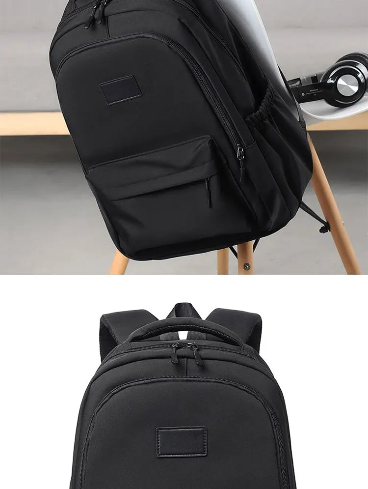 14 Inch Men And Women Universal School Bag Leisure Solid Color Outdoor Sports Shoulder Bag