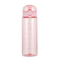 Pink Gym water bottle 780ml with wide mouth and secure lid