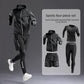 Men's Sportswear Set/Suit - Tracksuit for Running， Cycling, Fitness & Hiking，gym clothing men， jogging， boxing，5 pcs