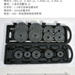 10kg-30kg Gym Home Weightlifting Dumbbells with Box Painted Black Painted Cast Iron Dumbbells Can Be Connected To A Barbell Set.