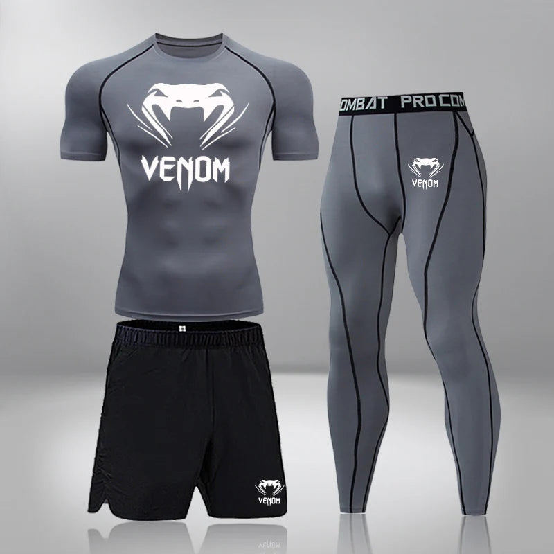 Men's Compression Sportswear Suits Gym