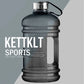 2L PETG Large Capacity Water Bottle Training Sports Workout