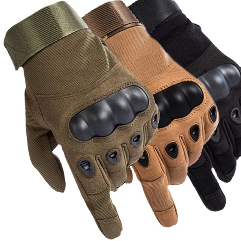 Camo-style half-finger gloves for weightlifting and cycling
