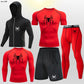 Men's Compression Sportswear Tights T-Shirt Spider