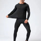 2pcs Men Compression Sportswear Suit Elastic Training Sports Yoga Sets Workout Jogging Fitness Clothing Tracksuit Pants Sporting