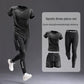 Men's Sportswear Set/Suit - Tracksuit for Running， Cycling, Fitness & Hiking，gym clothing men， jogging， boxing，5 pcs