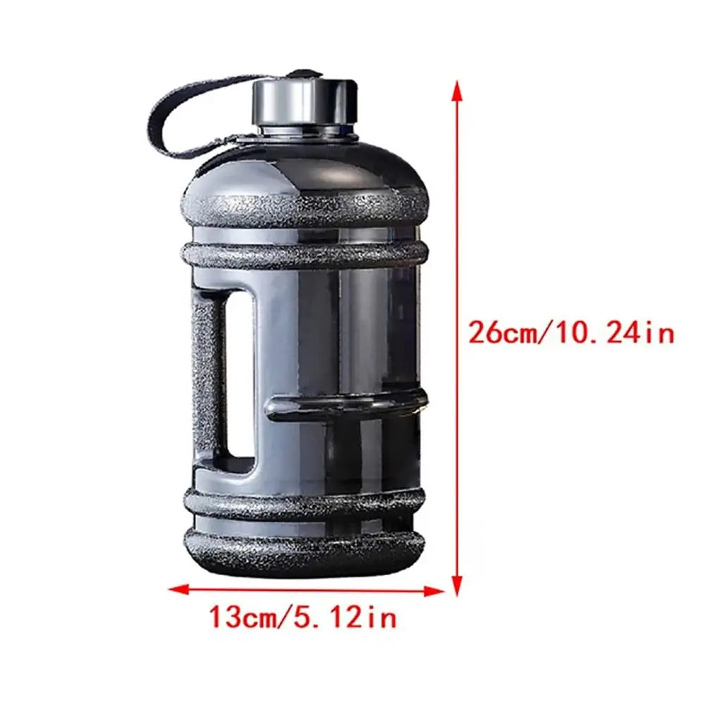 2L PETG Large Capacity Water Bottle Training Sports Workout