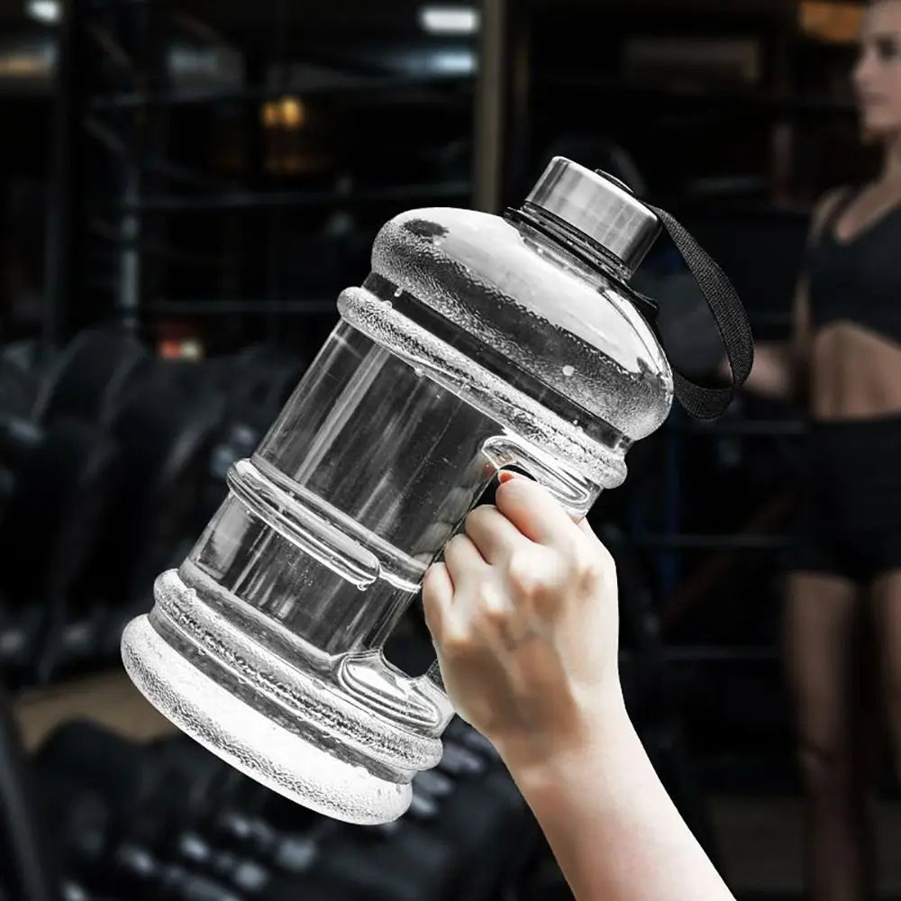 2L PETG Large Capacity Water Bottle Training Sports Workout