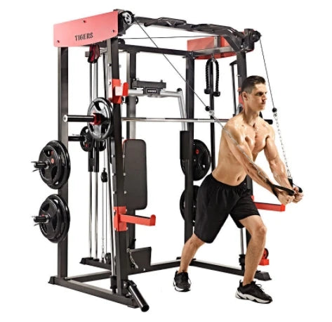 Comprehensive Trainer, Big Bird Squat, Bench Press, Smith Machine