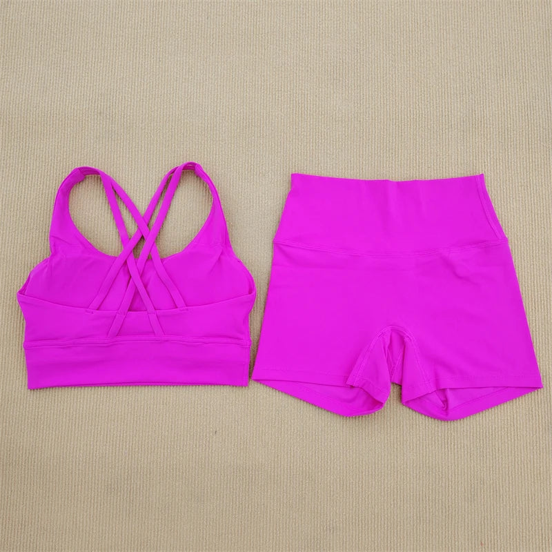 Solid Color Yoga Clothes Women's