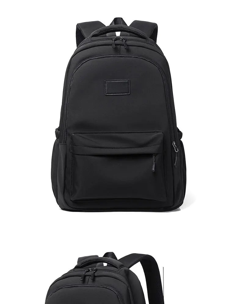 14 Inch Men And Women Universal School Bag Leisure Solid Color Outdoor Sports Shoulder Bag