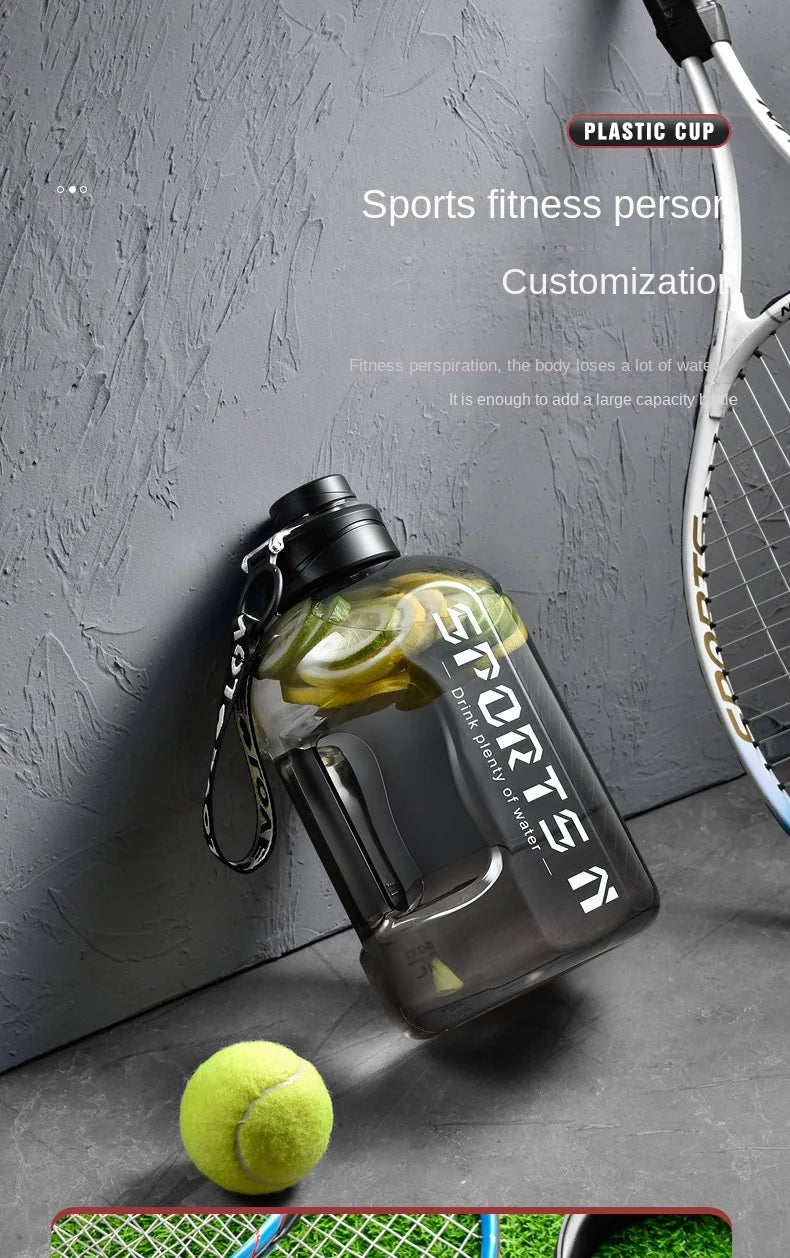 1700ml/2700ml Gym Cycling Cup PP Material