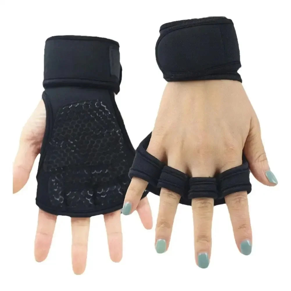 Half Finger Weight Training Gloves for Men Women Fitness Sports