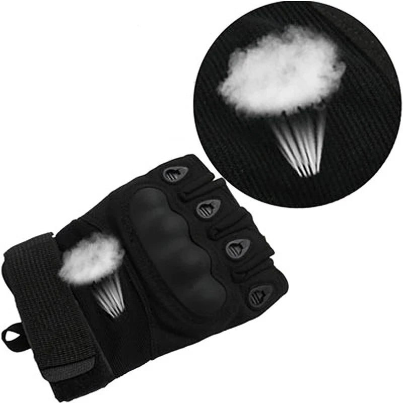 Breathable tactical sport gloves with padded palm