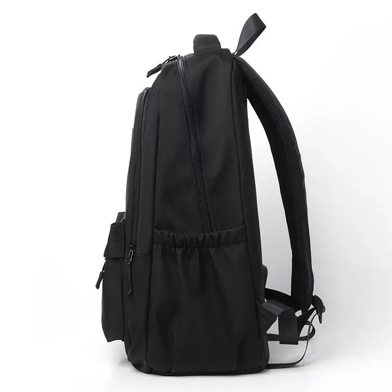 14 Inch Men And Women Universal School Bag Leisure Solid Color Outdoor Sports Shoulder Bag