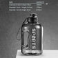Large Capacity 2 Liter Water Bottle Sports Gym Water Kettle Camping Travel BPA Free Drinking Bottles  Portable Plastic Space Cup