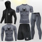 Men's Compression Sportswear Tights T-Shirt Spider