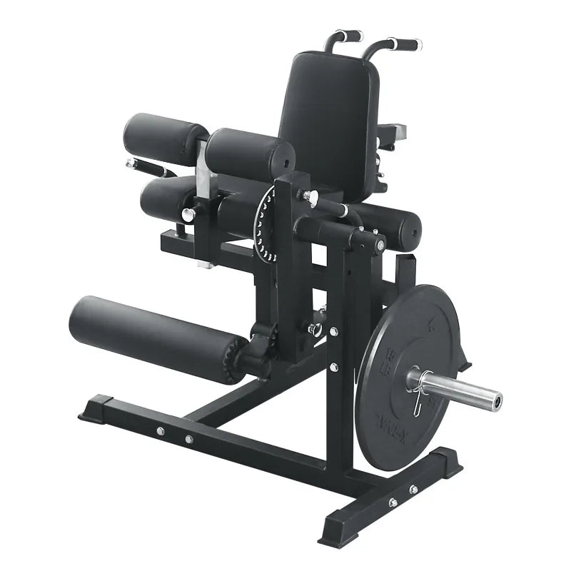 Leg exerciser machine, waist and abdomen flexion and extension muscle recovery strength