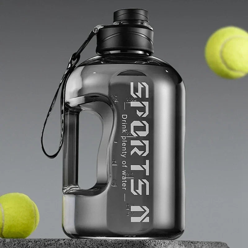 Large Capacity 2 Liter Water Bottle Sports Gym Water Kettle Camping Travel BPA Free Drinking Bottles  Portable Plastic Space Cup