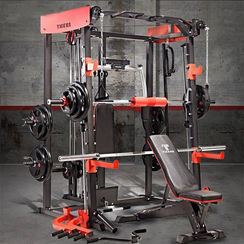 Comprehensive Trainer, Big Bird Squat, Bench Press, Smith Machine