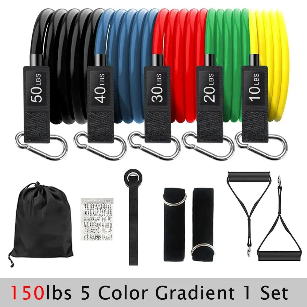 Resistance Bands Set Tension Pull Rope for Men/Women Workout Exercise Bands for Gym