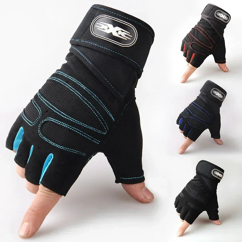 Gym Gloves for Men Women Fitness Weight Lifting Wristband Gloves