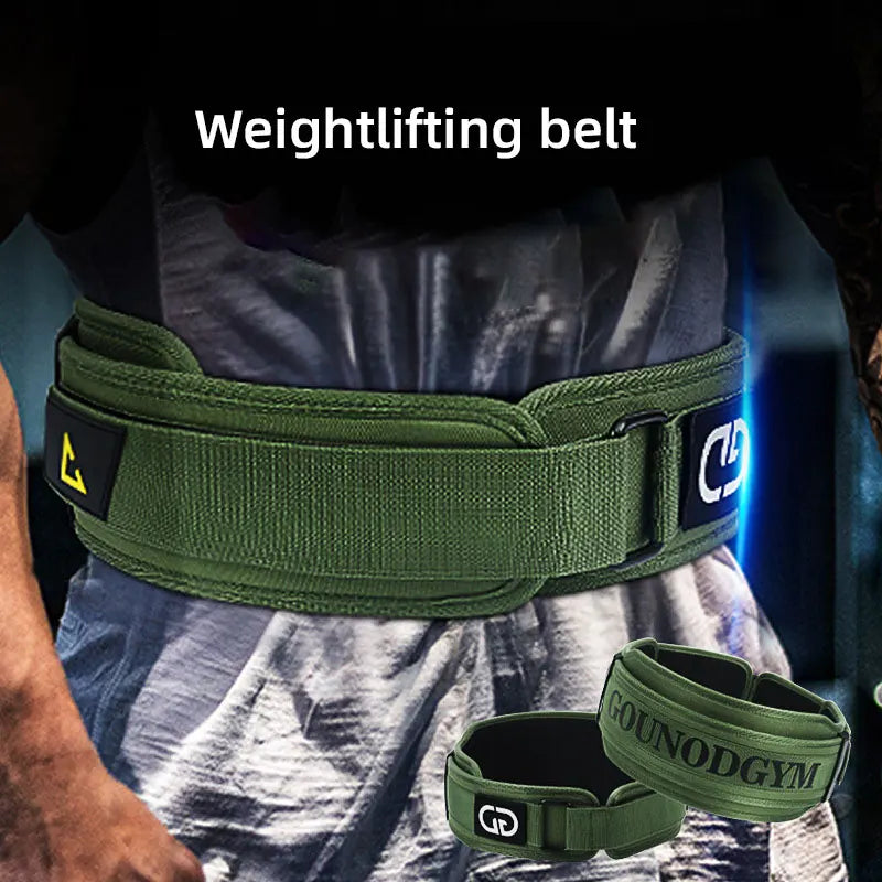 Fitness EVA Belt Deadlift Squat Weightlifting Training Corset High-intensity Exercise Training Waist Guard