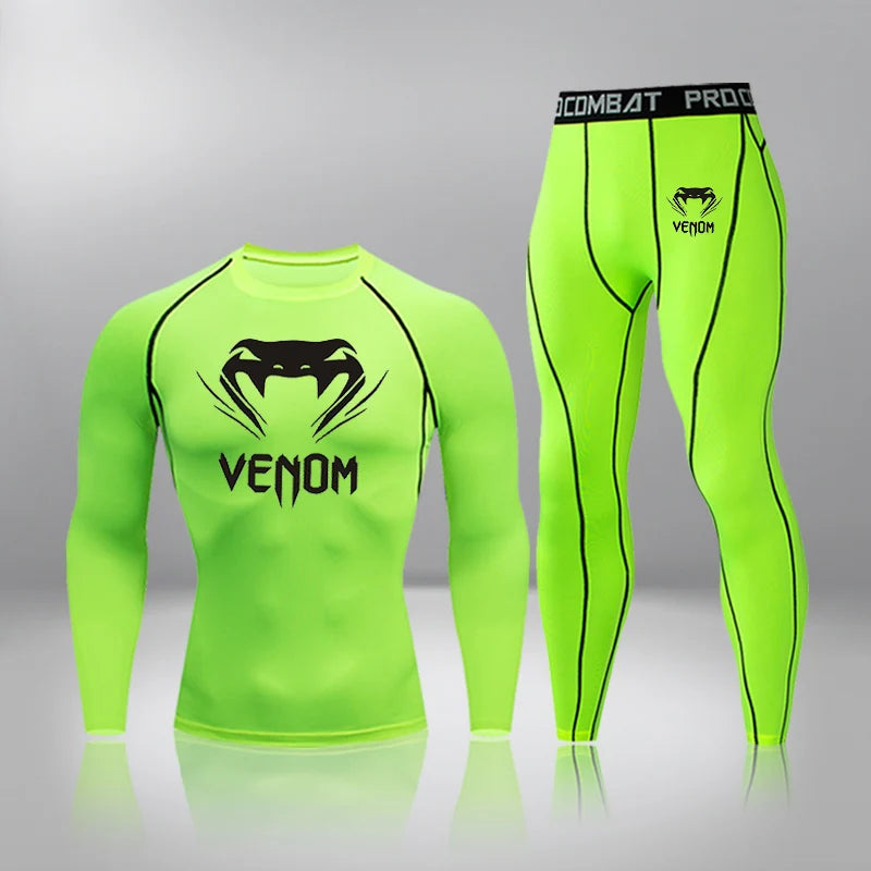 Men's Compression Sportswear Suits Gym