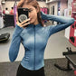 New Yoga Coat Short Sports Jacket WOMEN'S